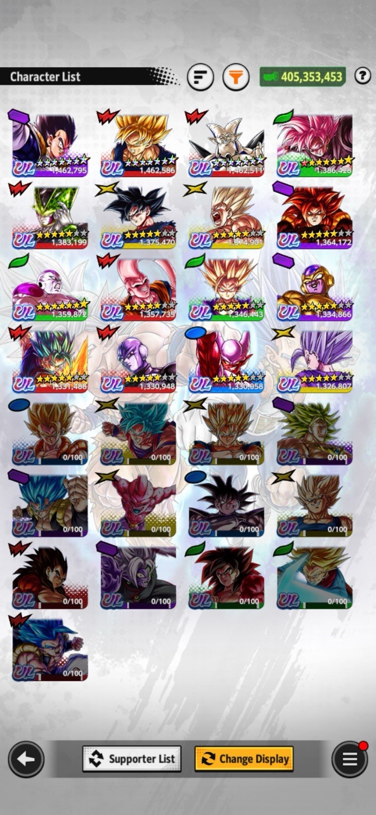 🔥 Selling Dragon Ball Legends Account–Lv 330 | 16 Ultras | 2 Legends | 72 LFs!