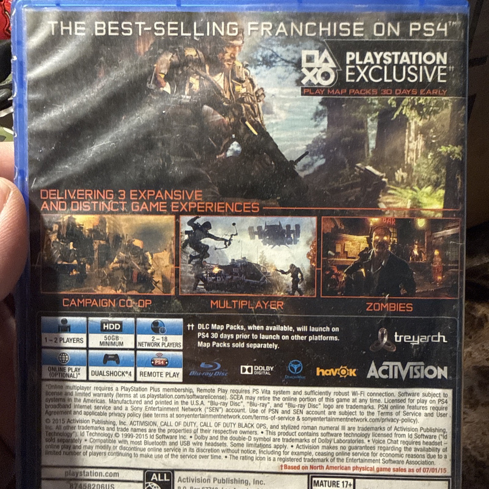 Call of Duty Black Ops III – Zombie Chronicles Edition for Sony Playstation 4
