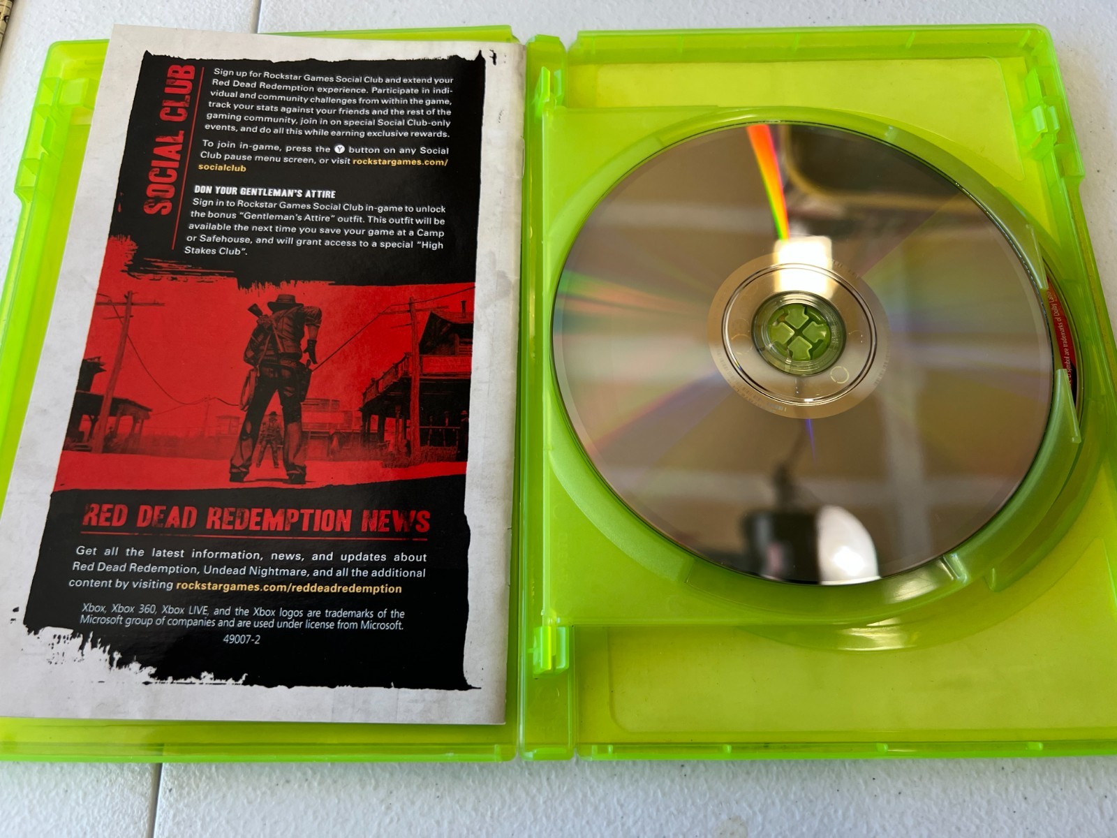 RED DEAD REDEMPTION “GOTY” XBOX 360 CIB W/MAP–PRISTINE CONDITION–