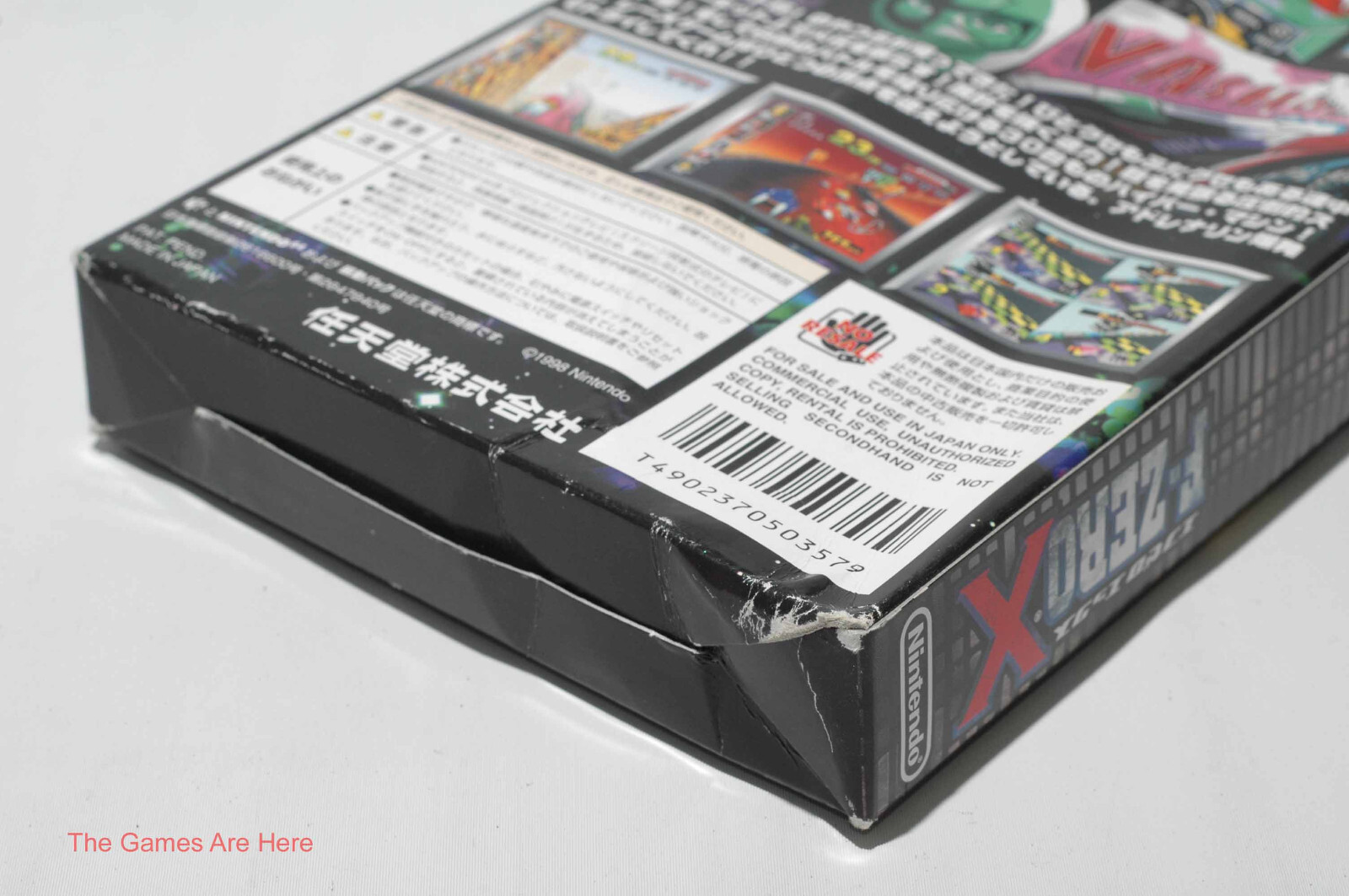 F-Zero X – Nintendo 64 1998 IMPORTED w Creased Box U.S. Seller