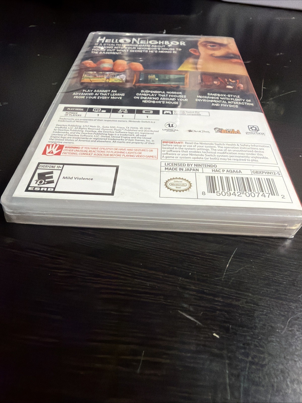 Hello Neighbor – Nintendo Switch
