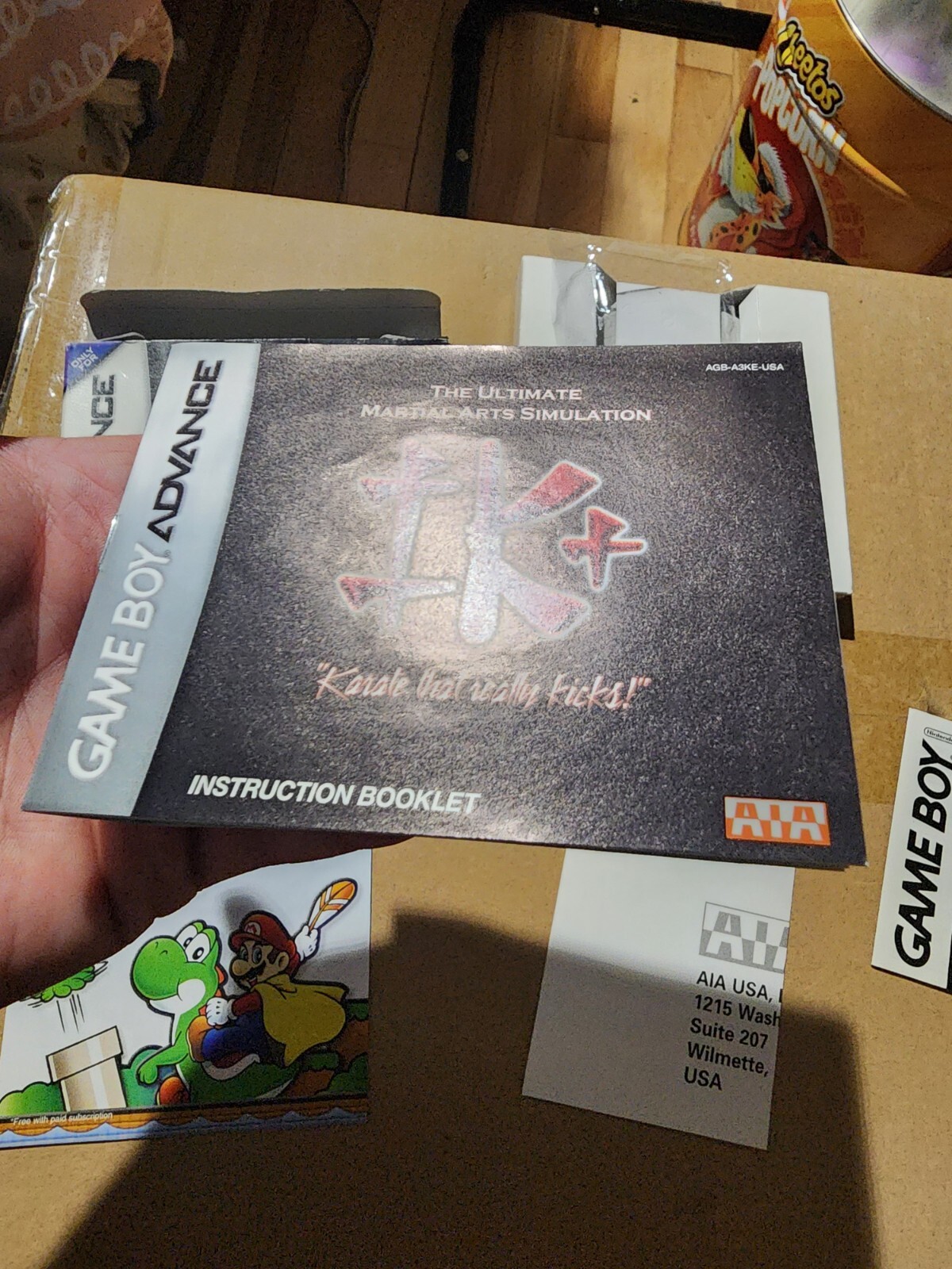 IK+: The Ultimate Martial Arts Simulator (GameBoy Advance GBA) 100% Complete! NM