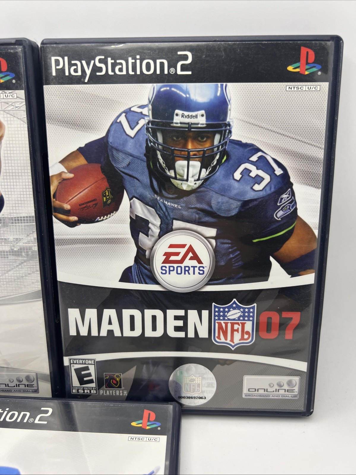Lot of 3 Football Playstation 2 Arena Football NCAA 06 Madden 07 Video Games