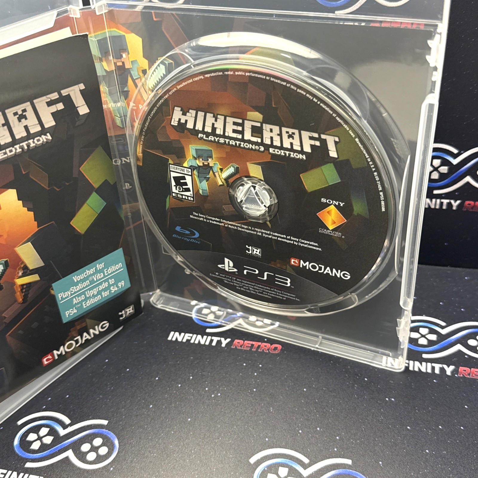 Minecraft Sony PlayStation 3 CIB Complete Refurbished & Tested Free Shipping