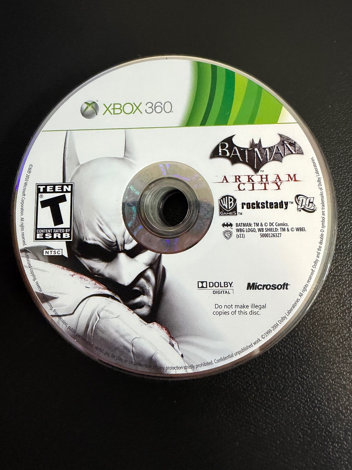 Batman Arkham City Xbox 360 Video Game Action Adventure Open World