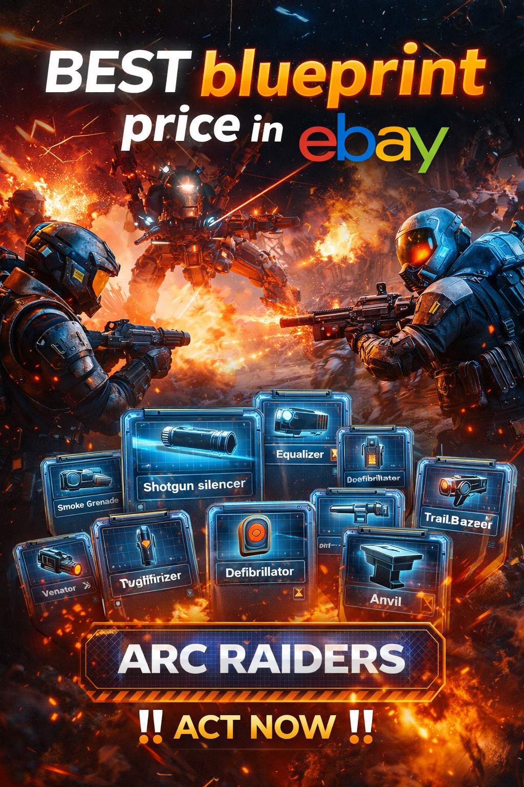 💲🔥Arc Raiders 1Million Coins Items Blueprints🔥💲FAST DELIVERY ALL PLATFORMS