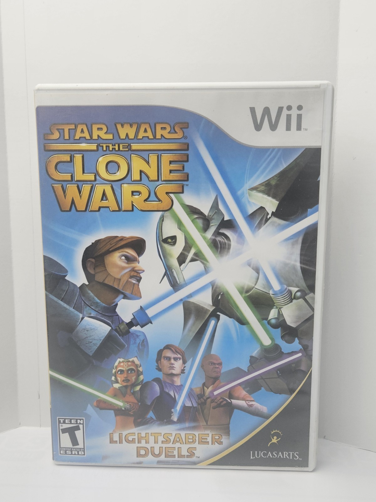 Star Wars: The Clone Wars – Lightsaber Duels (Nintendo Wii, 2008) pre-owned