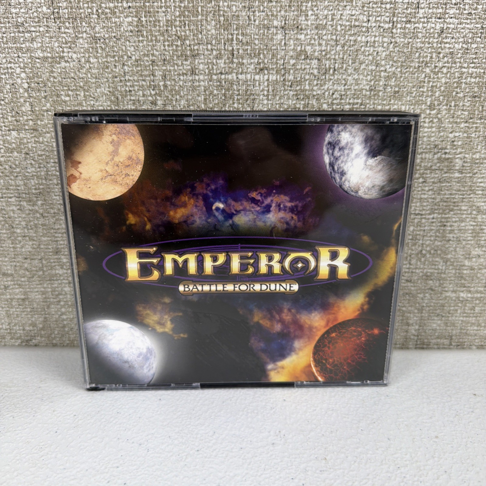 Emperor: Battle For Dune – Westwood Studio EA Games – 4 Disc Set: CD-ROM For PC