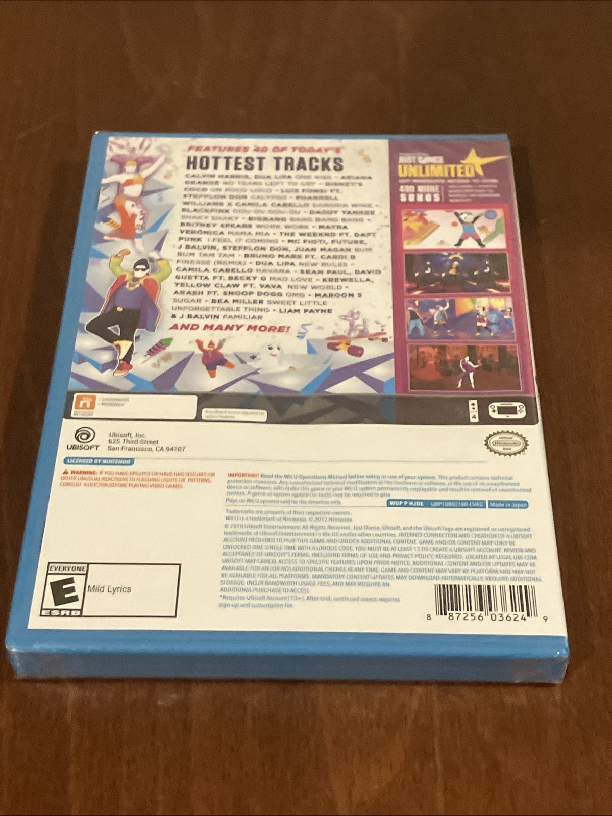 Just Dance Standard Edition Nintendo Wii 2019 Factory Sealed New