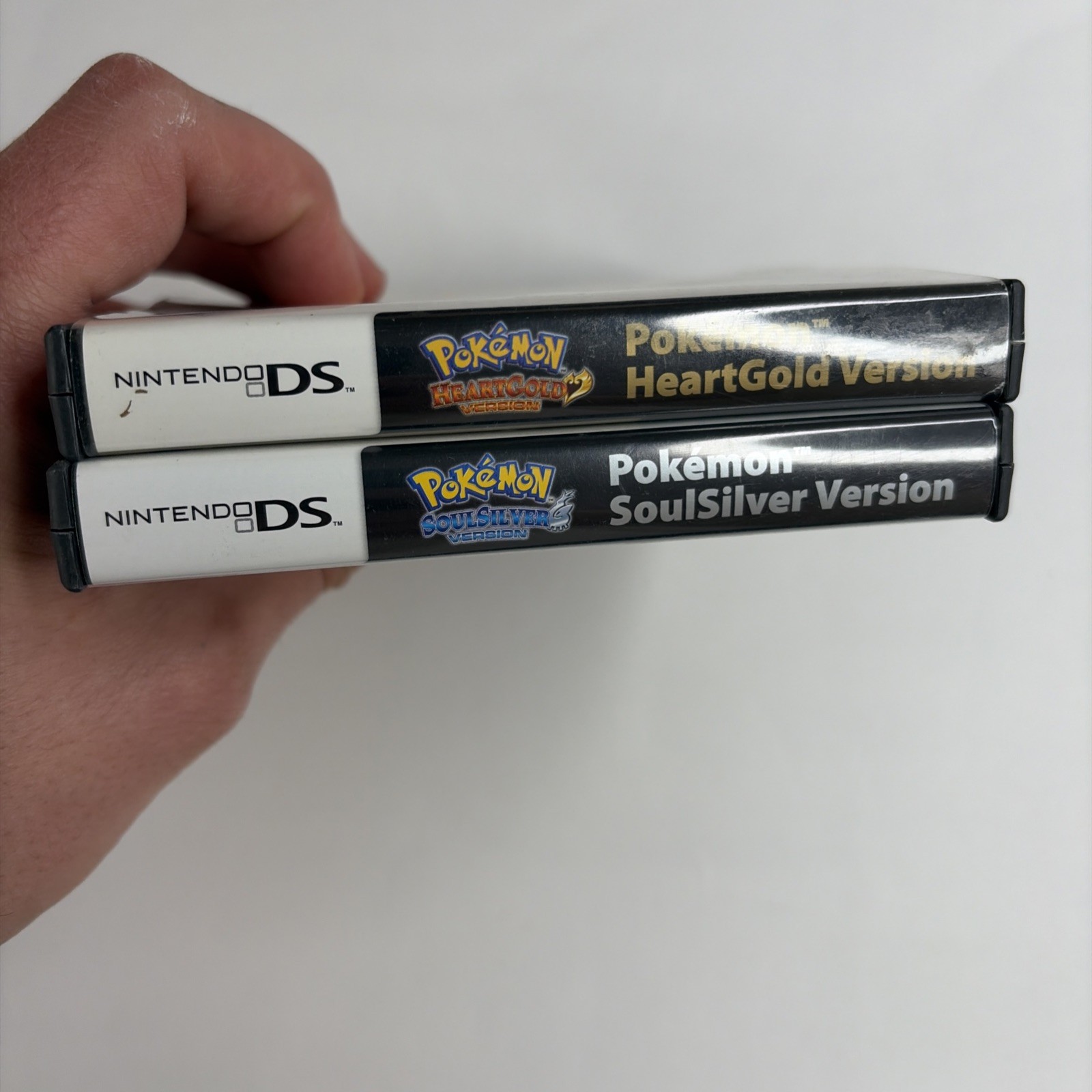 Pokemon: SoulSilver + HeartGold Nintendo DS LOT Authentic In Original Box