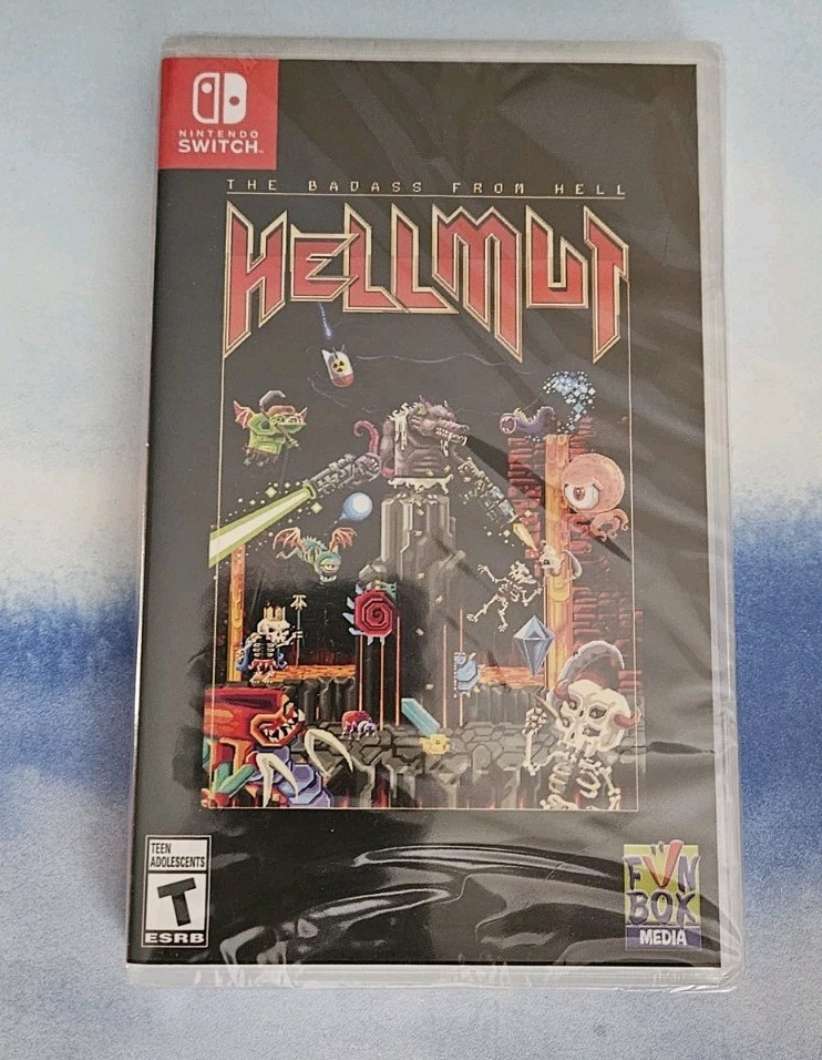 Hellmut The Badass From Hell (Nintendo Switch 2019) BRAND NEW SEALED Canada