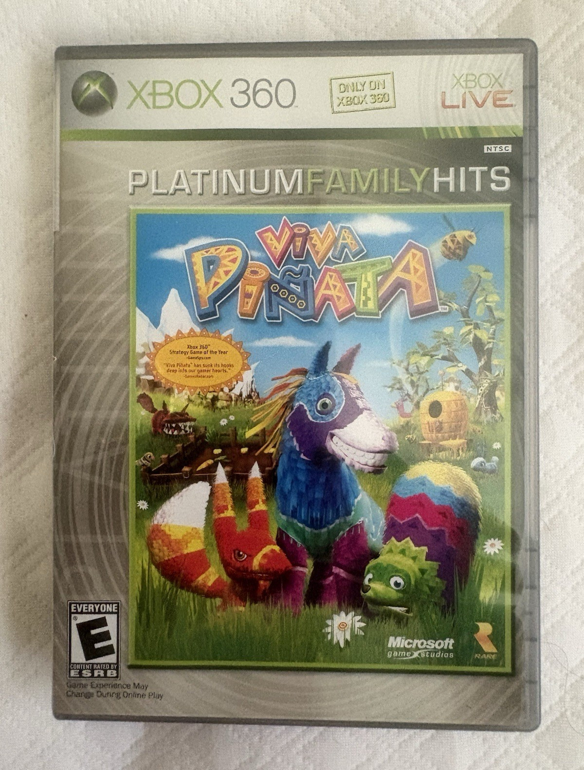 Microsoft Game Studios Viva Piñata Xbox 360 Simulation Virtual Pet 2006 E Manual