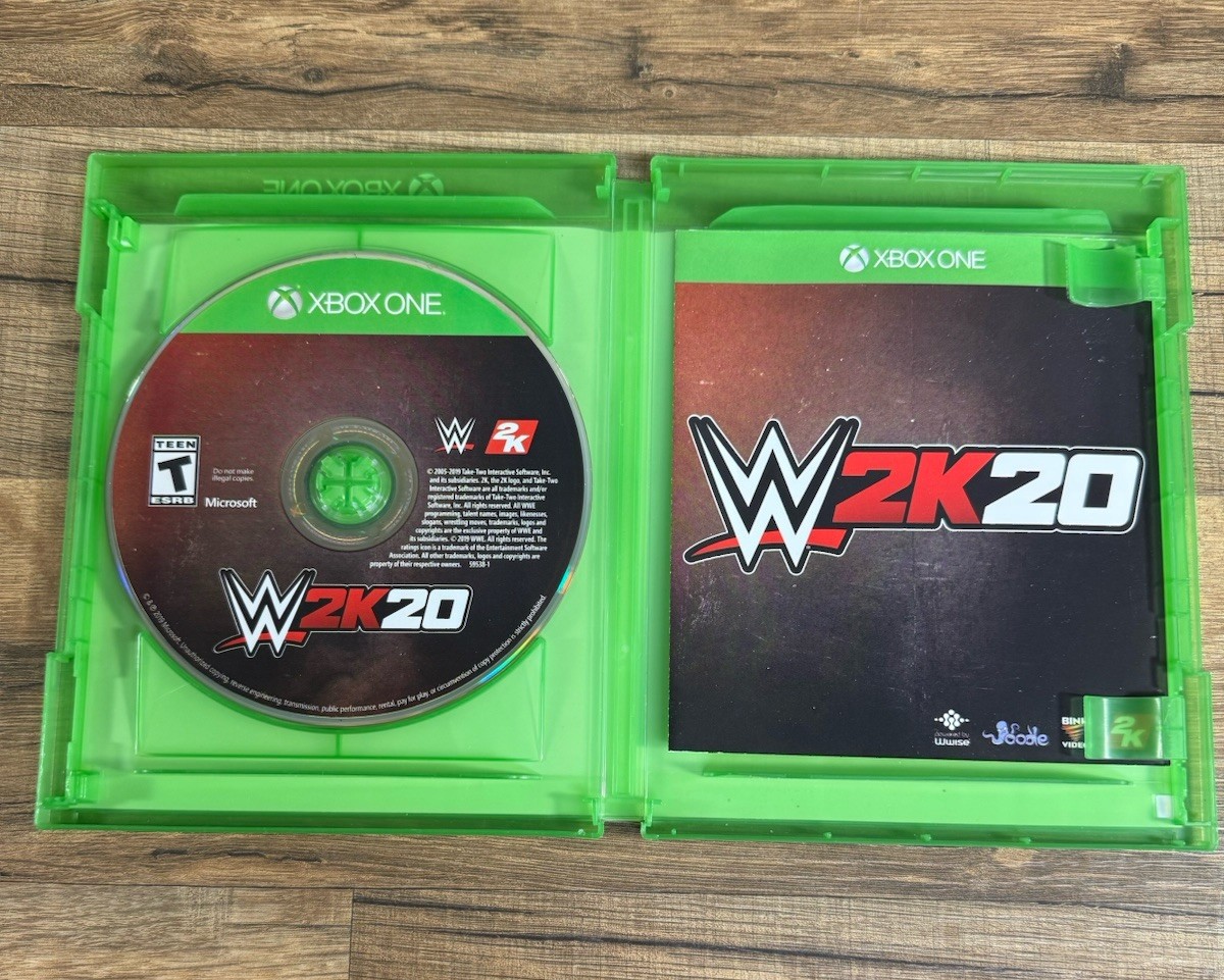 Complete! WWE 2K20 Microsoft Xbox One Wrestling CIB – US Seller – Ships Free