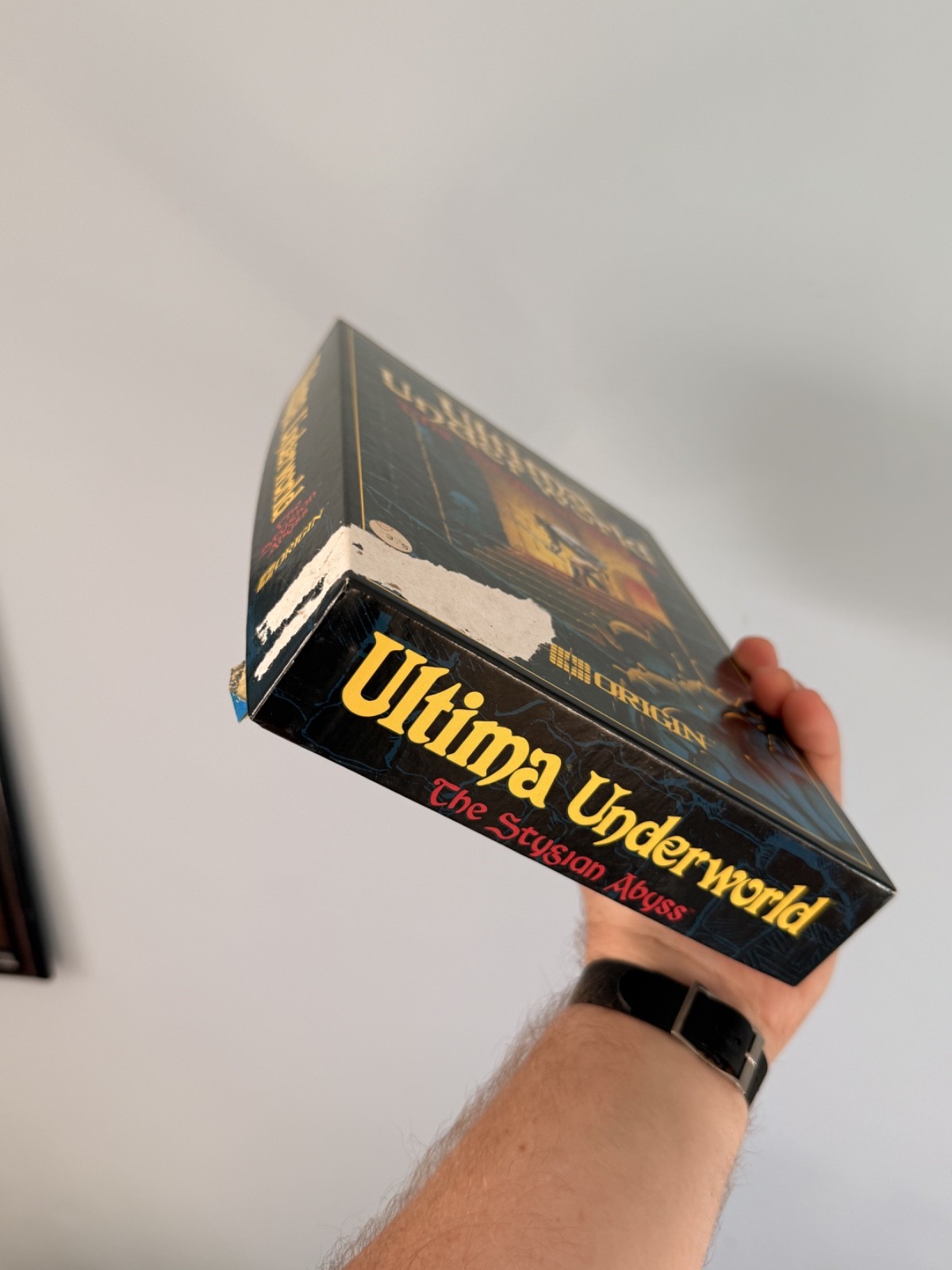 Ultima Underworld: The Stygian Abyss PC Big Box 3.5 Floppy with Inserts!