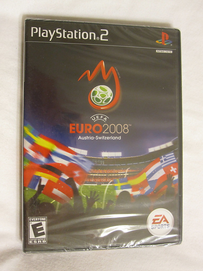 UEFA Euro 2008 Austria-Switzerland (Playstation PS2) Brand New, Sealed~