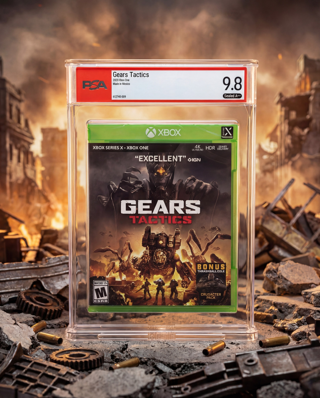 Gears Tactics • PSA 9.8 A++ • Xbox One