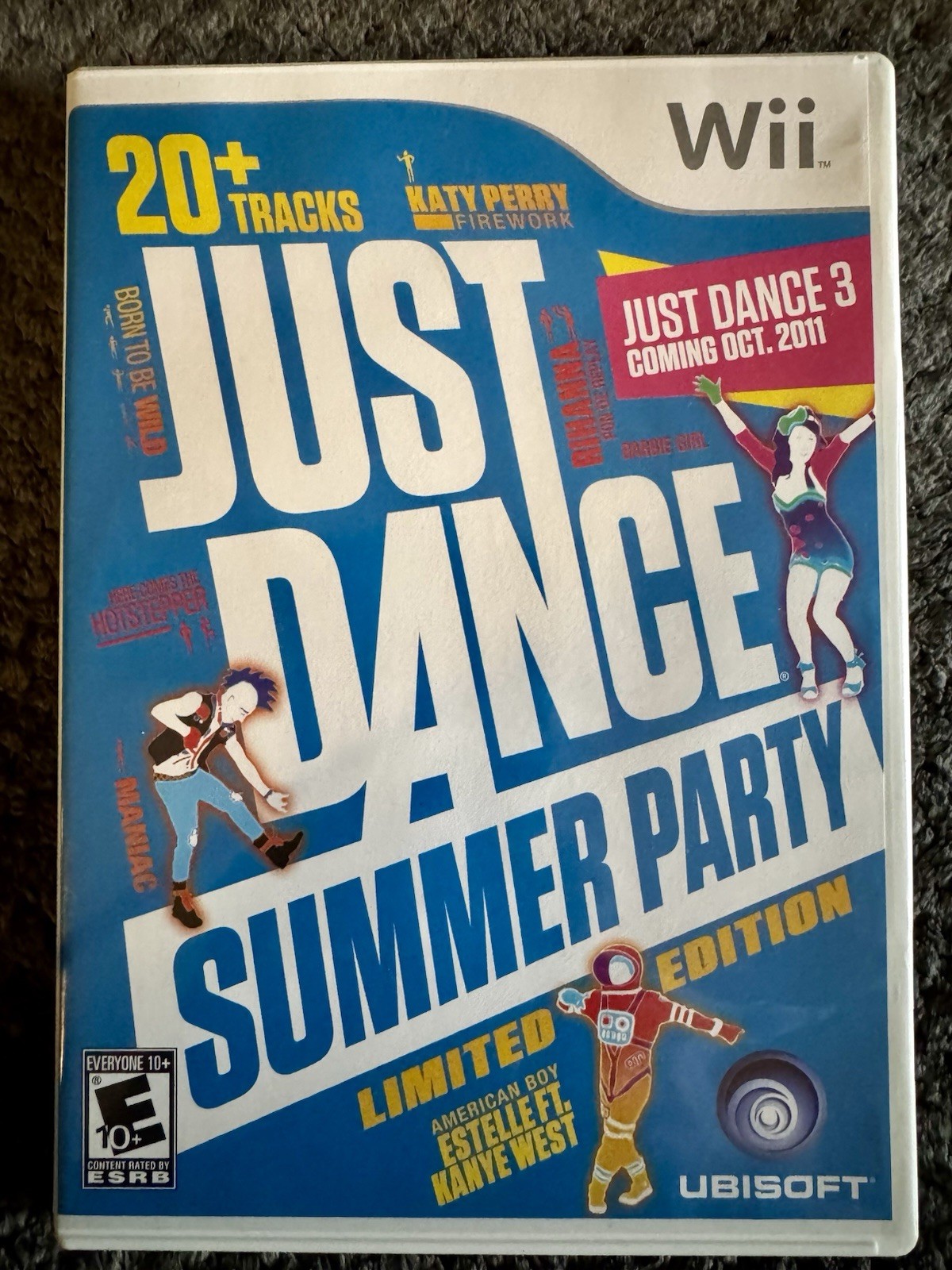 Nintendo Wii: Just Dance SUMMER PARTY Complete w/manual in Original Case. TESTED