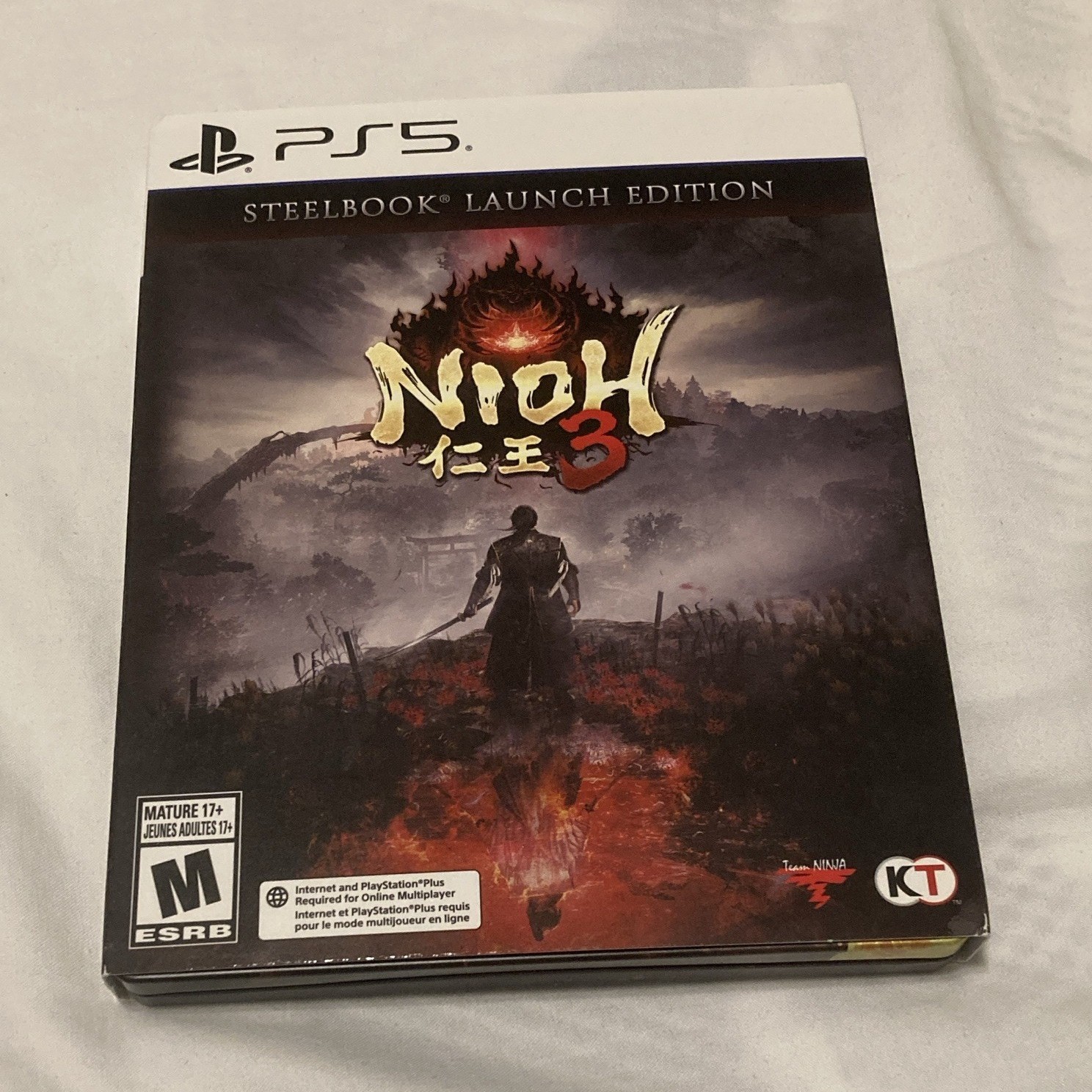 Koei Tecmo Nioh 3 – Sony PlayStation 5 SteelBook Launch Edition