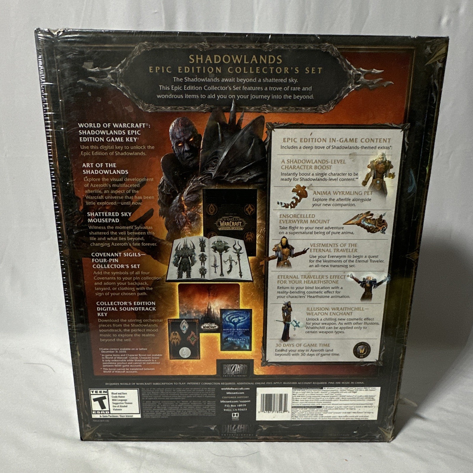 Blizzard – World of Warcraft: Shadowlands Epic Collector’s Set PC
