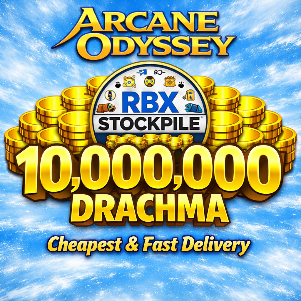 Arcane Odyssey Drachma | 10,000,000 Drachma | Galleon (🔥CHEAPEST PRICE🔥)