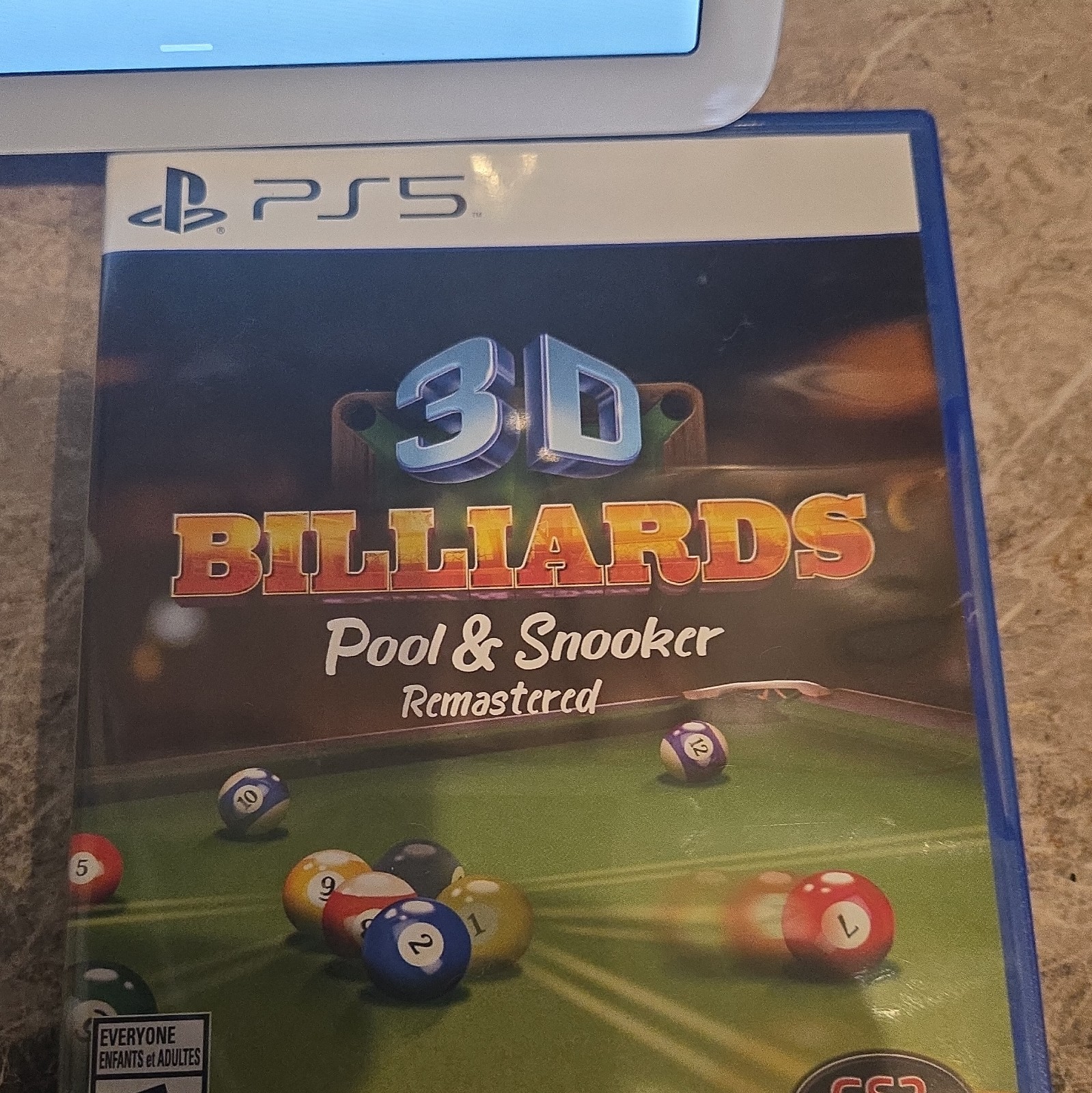 3D Billiards: Pool & Snooker Remastered PS5 E-Everyone Sports Billiards