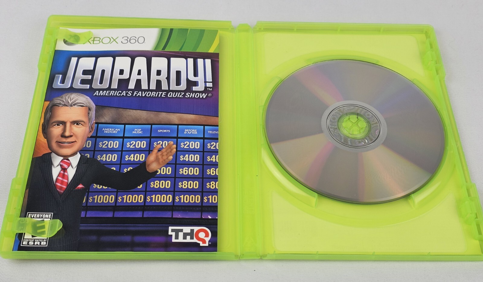 Jeopardy America’s Favourite Quiz Show Xbox 360 2012 Complete Alex Trebek
