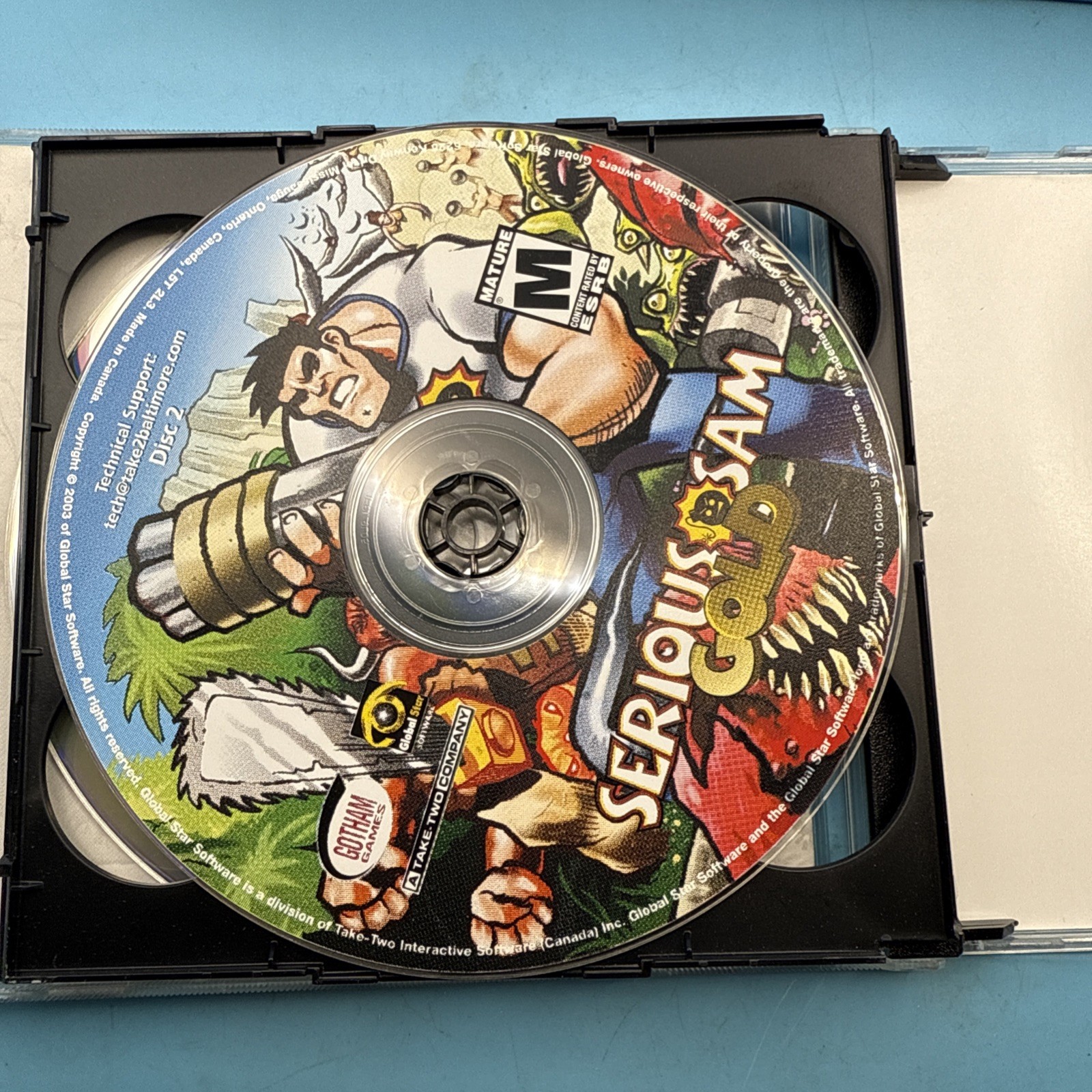 Serious Sam: Gold (PC, 2003) USA VERSION! AUTHENTIC!