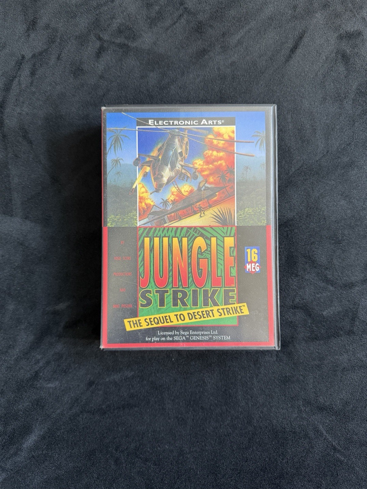 Sega Genesis Jungle Strike Complete and Tested