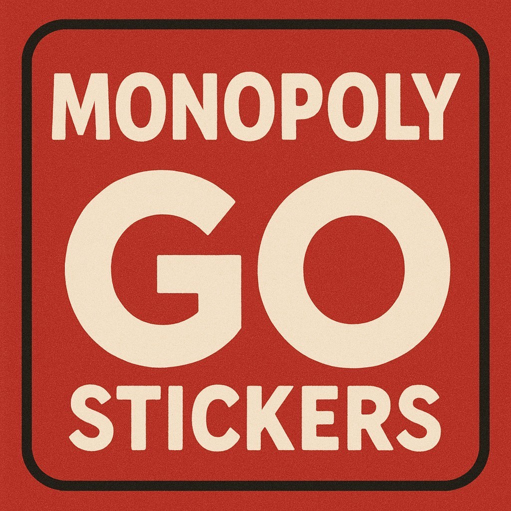 Janey Powell ⭐⭐⭐⭐ Monopoly Sticker Go Set 12 ⚡ FAST DELIVERY