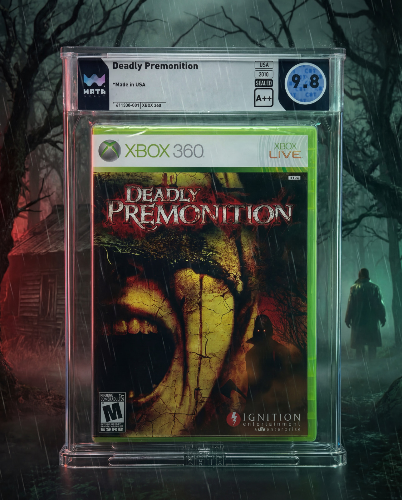 Deadly Premonition • WATA 9.8 A++ • Pop 2 • Xbox 360 • Not VGA/CGC