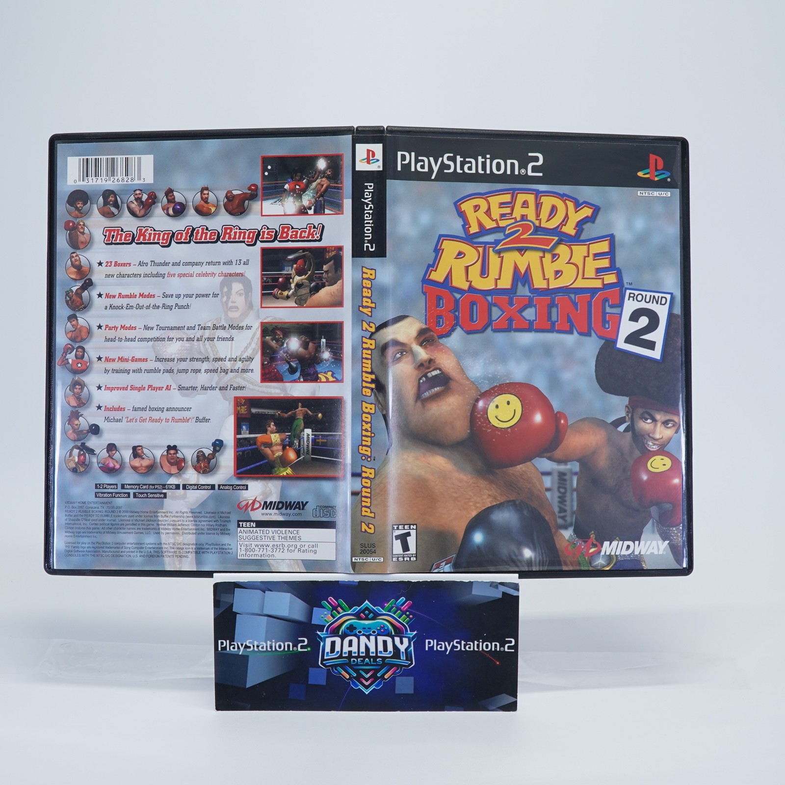 Ready 2 Rumble Boxing Round 2 PS2 CIB W/ Manual – PlayStation 2