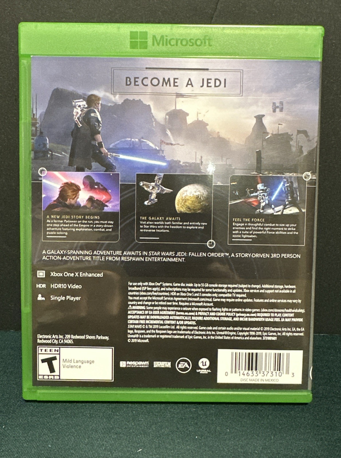 Star Wars Jedi Fallen Order Microsoft Xbox One 2019