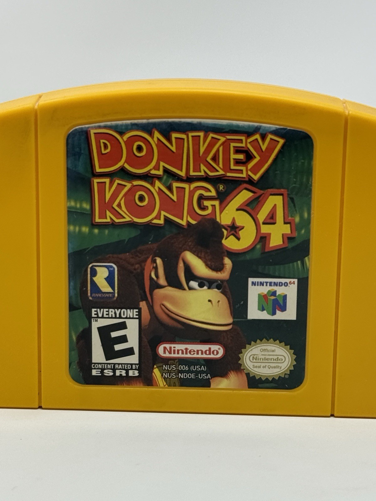 Donkey Kong 64 + OEM Expansion Pack Pak Nintendo 64 N64 Authentic Cleaned Pins
