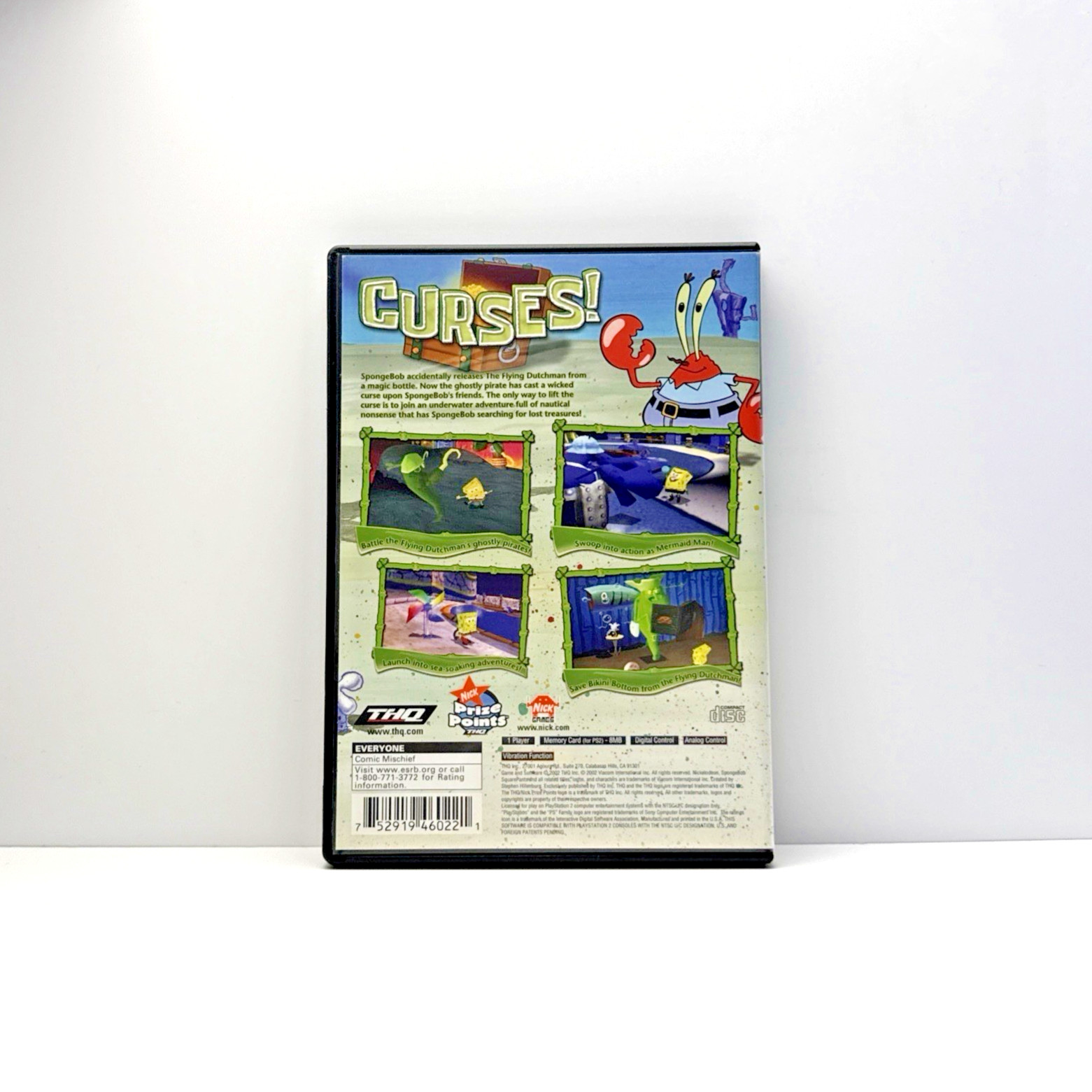 SpongeBob SquarePants: Revenge of the Flying Dutchman PlayStation 2 CIB Tested