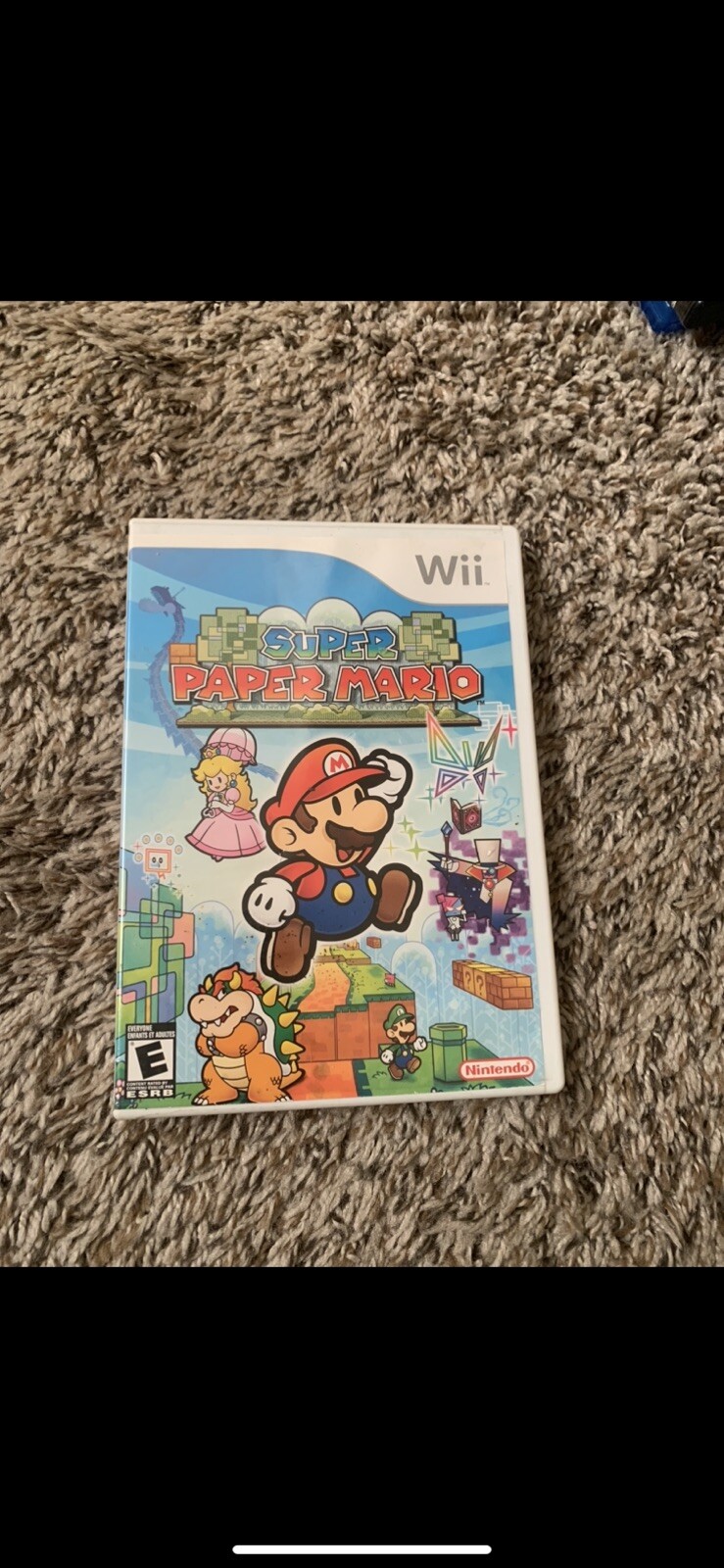 Super Paper Mario – Nintendo Wii CIB UNUSED ORIGINAL ESHOP CODE