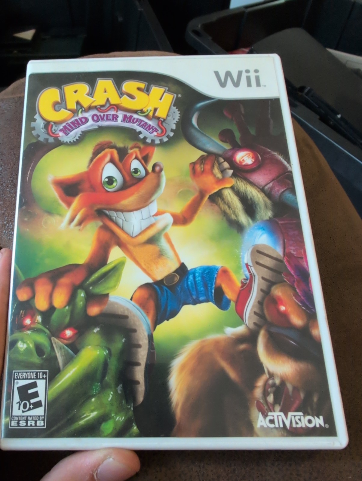 Crash: Mind Over Mutant (Nintendo Wii, 2008) Tested Working CIB Video Game