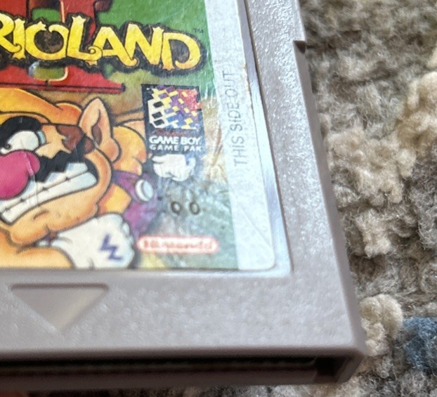Wario Land II (Nintendo Game Boy, 1998) GB Authentic Cart Only Tested & Works