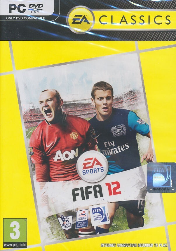 FIFA 12 (Soccer) 2012 and UEFA Euro 2012 Ukraine Poland EA Sports 2x PC Game NEW