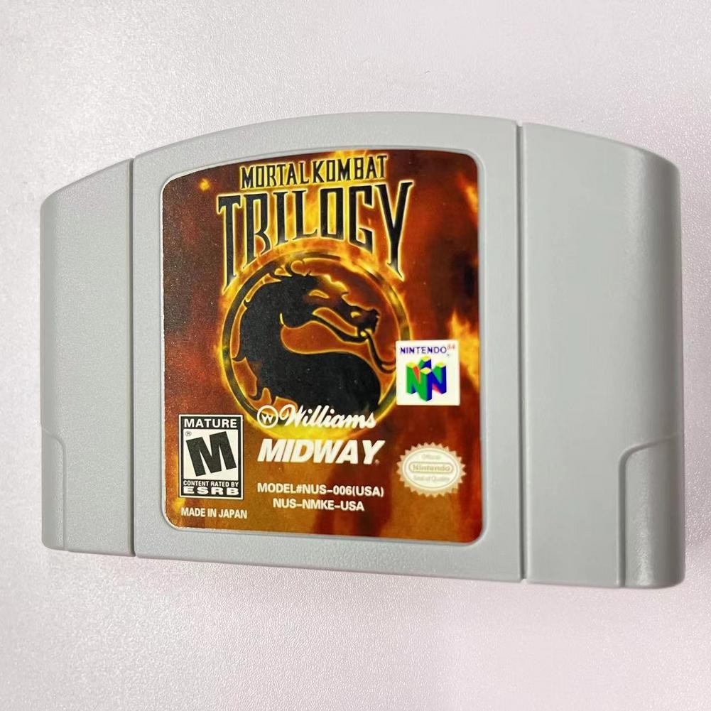 Mortal Kombat Trilogy – Nintendo 64 (N64) Must-have for fans Vintage cartridge