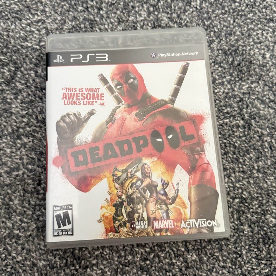 Deadpool (PS3) – CIB w/ Manual – Activision 2013 M Rated NTSC-U/C
