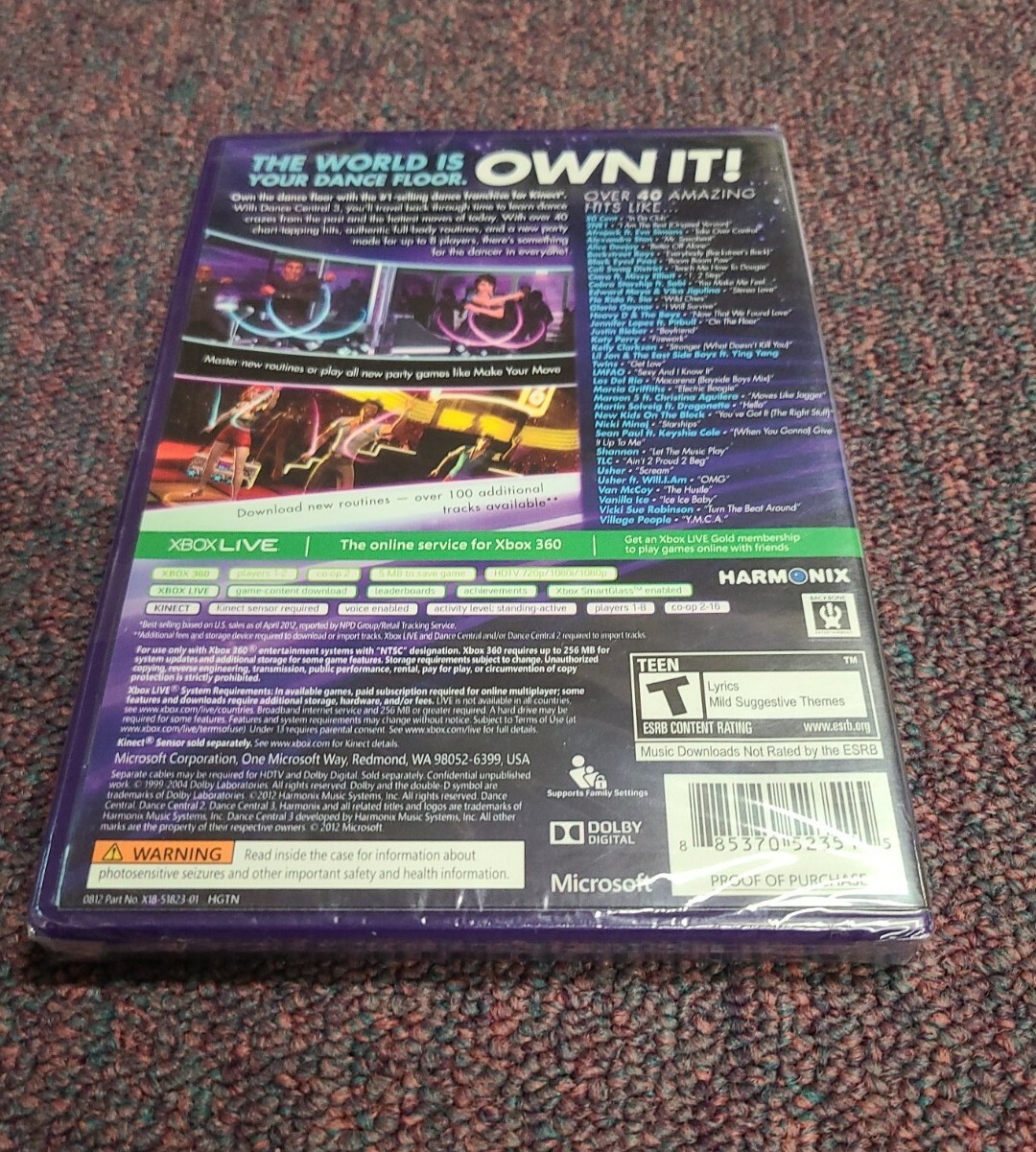 Dance Central 3 (Microsoft Xbox 360) Best Buy Version! (Brand New!) Ships Immed.