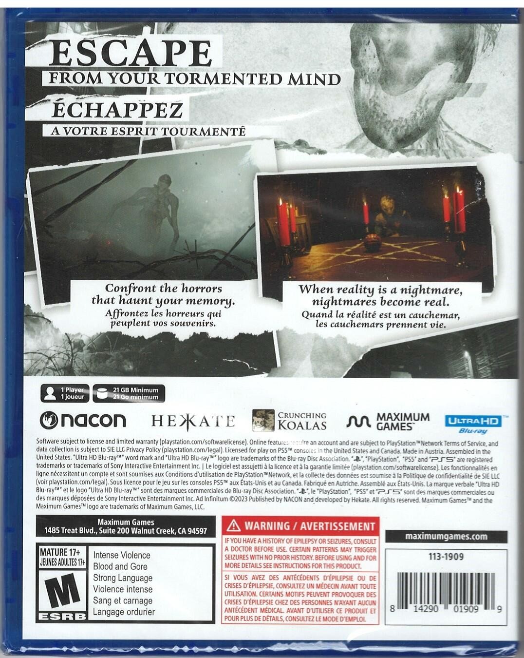 Ad Infinitum – PlayStation 5