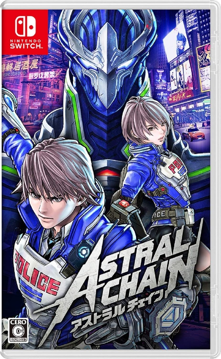 Astral Chain Nintendo Switch Video Game Action Multilingual PlatinumGames Used