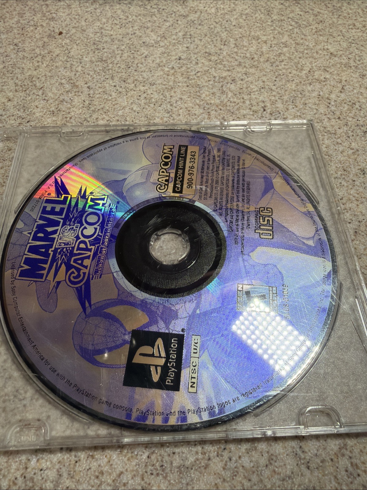 Marvel vs. Capcom: Clash of Super Heroes PlayStation 1 Disc Only