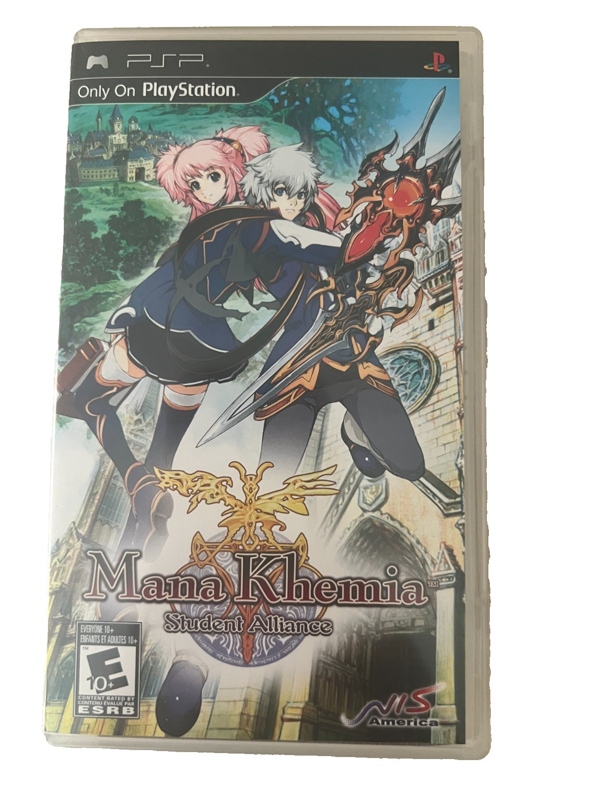 Mana Khemia: Student Alliance – Sony PlayStation Portable PSP – Complete w/ Book