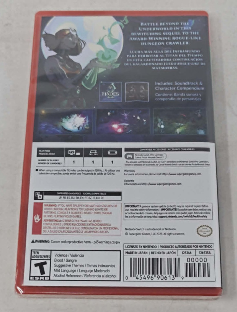 SW2 Hades II *NEW*F/S*