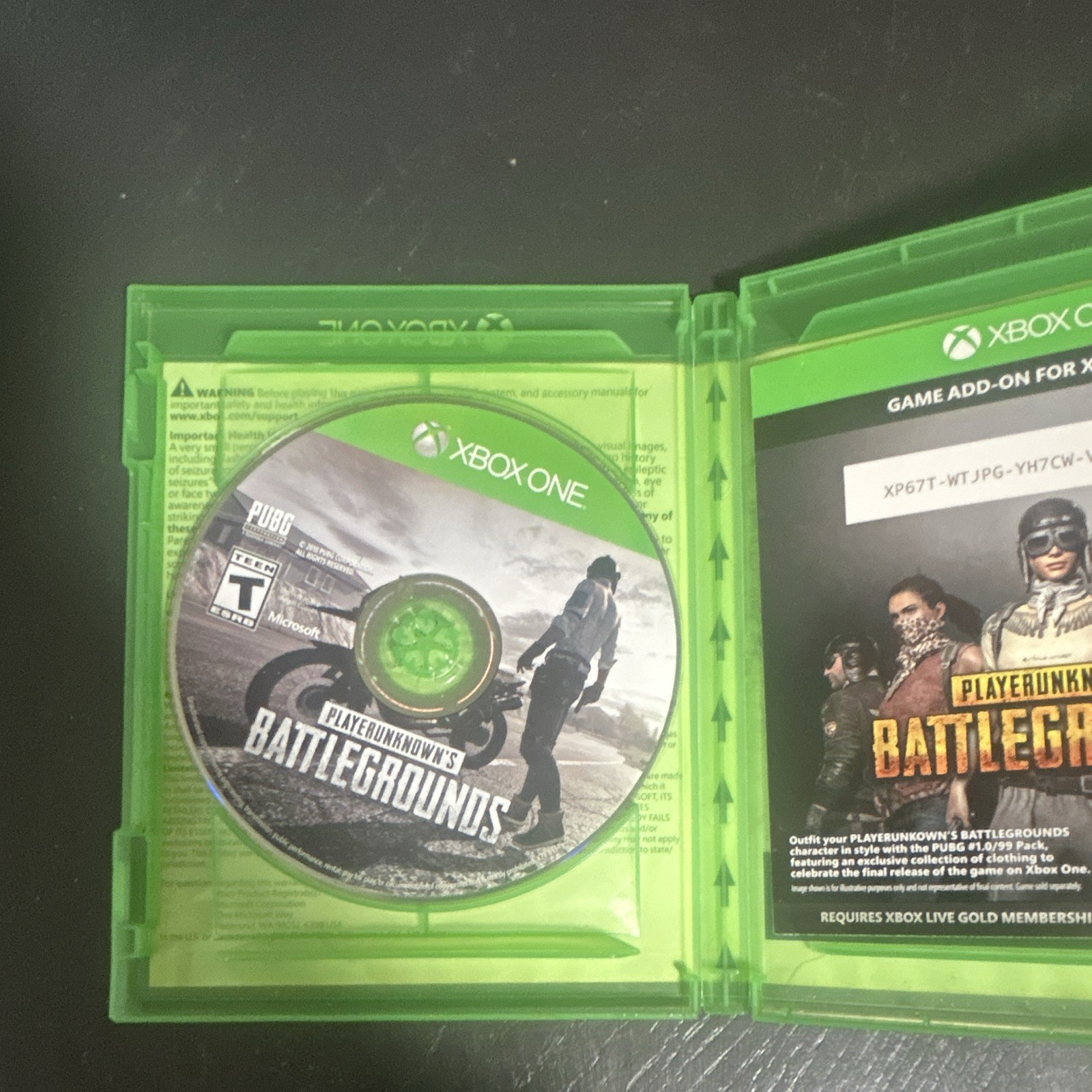 Microsoft PUBG PLAYERUNKNOWN’S BATTLEGROUNDS Xbox One 4K HDR Xbox Live T
