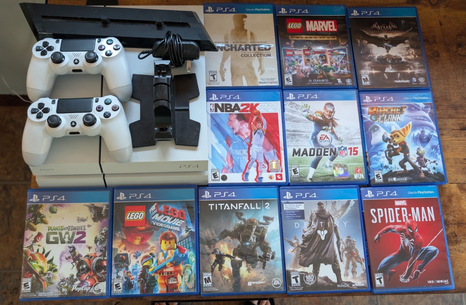 Ps4 Destiny Edition 1tb Two Controllers 11 Games