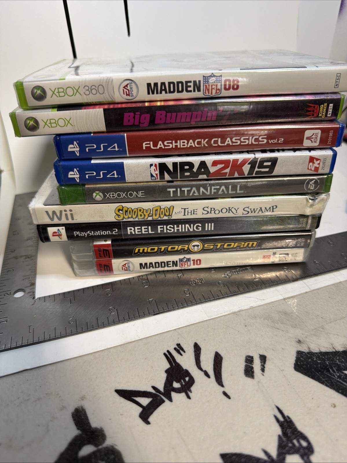 Video Game Lot Of 9 Most New