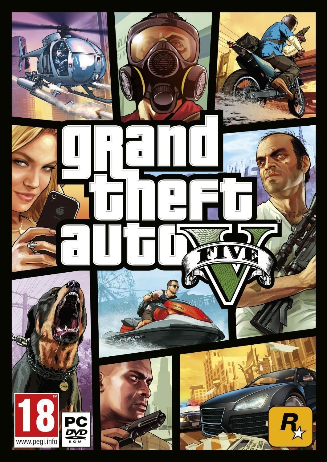 GRAND THEFT AUTO 5 FIVE (GTA V) MINT Condition – FAST